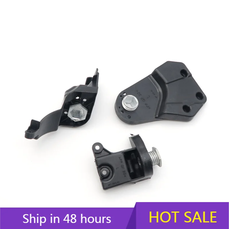 Для Mercedes-Benz E-class W213 E200 E300 2016-2018 с винтами Набор для ремонта автомобильной фары пластиковые фиксированные углы черные Для Mercedes-Benz E-class W213 E200 E300 2016-2018 с винтами Набор для ремонта автомобильной фары пластиковые фиксированные углы черные