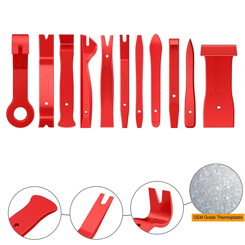 JUNING Outil Démontage Garniture Avec étui, 19 PCS Outils