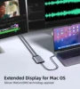 Fairikabe USB C To 2*HDMI Hub For 2 Monitors 4K@30Hz 1080P@60Hz Type C To Dual HDMI Splitter MST Fo MacBook MacOS Windows Laptop 2