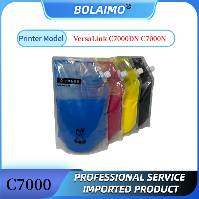 

1PCS 500g C7000 Toner Powder for Xerox VersaLink C7000DN C7000N High Quality Refill Japan Compatible Copier