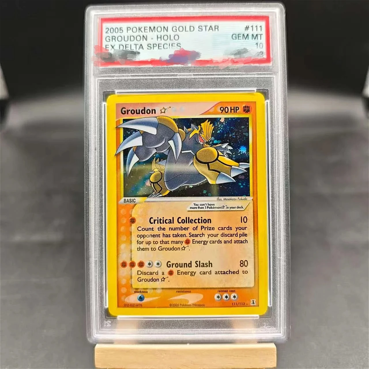 PTCG DIY 등급 카드 2006 골드 스타 레지로크 91/92 컬렉션 카드 카피 10포인트 등급 카드 애니메이션 게임 선물 장난감