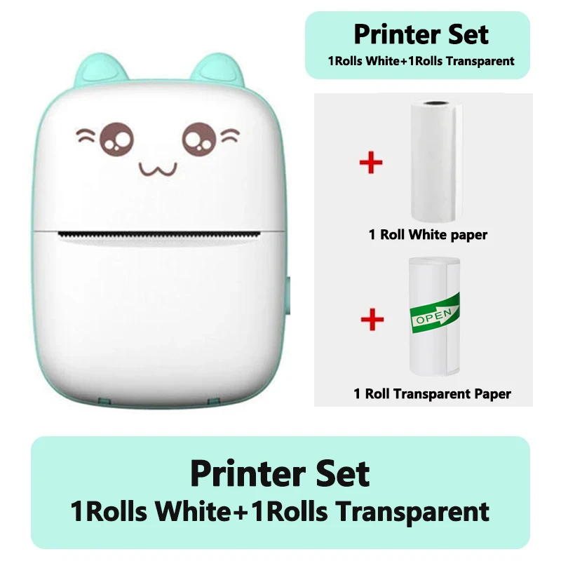 Green Printer 2Rolls