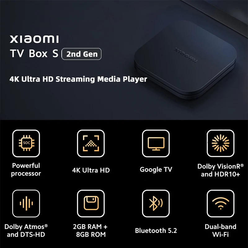 Xiaomi Mi Tv Box S – Doble click unilago