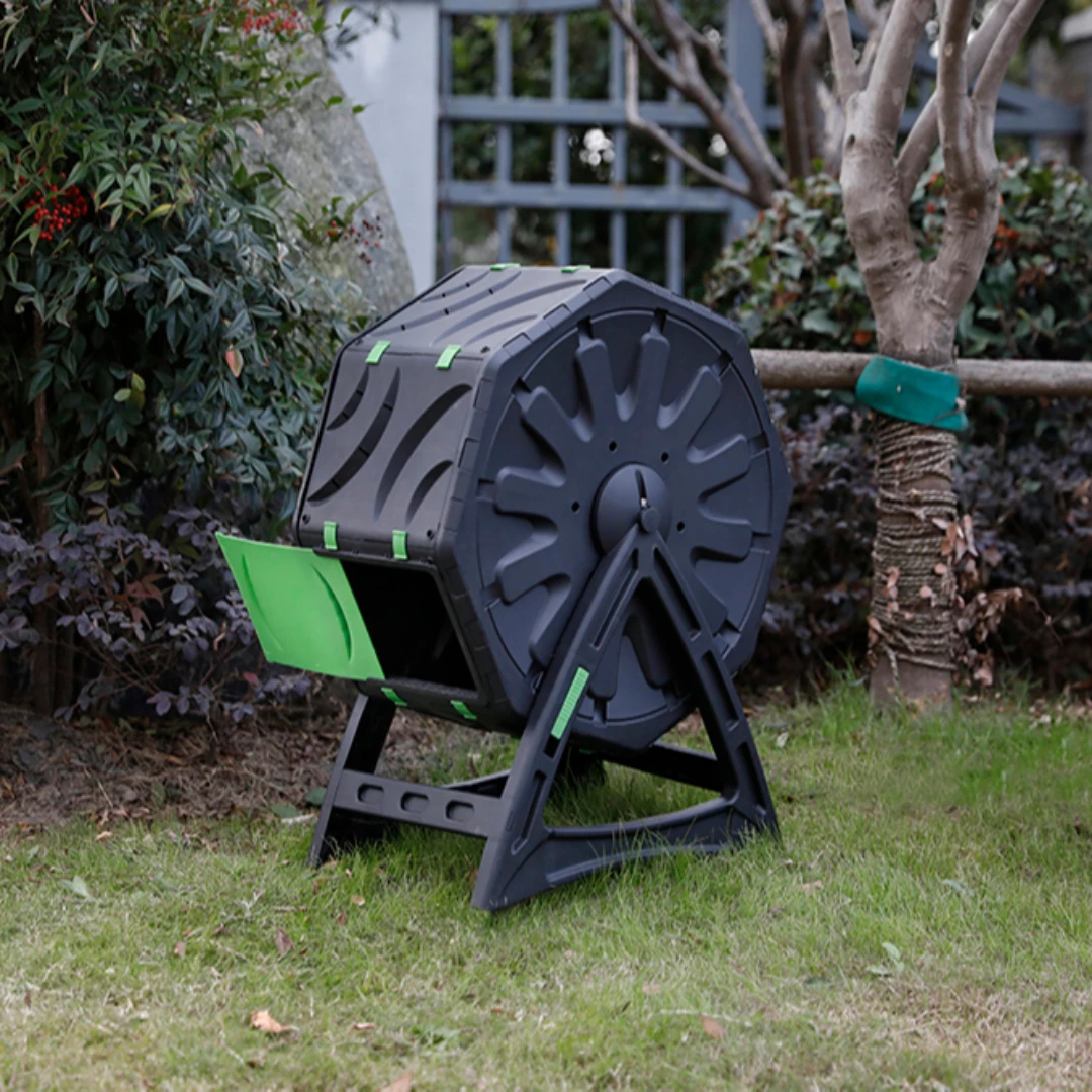 

Factory Price 70liters Tumbler Compost Bin 100% New Plastic material Composter Bin Garden Supplies