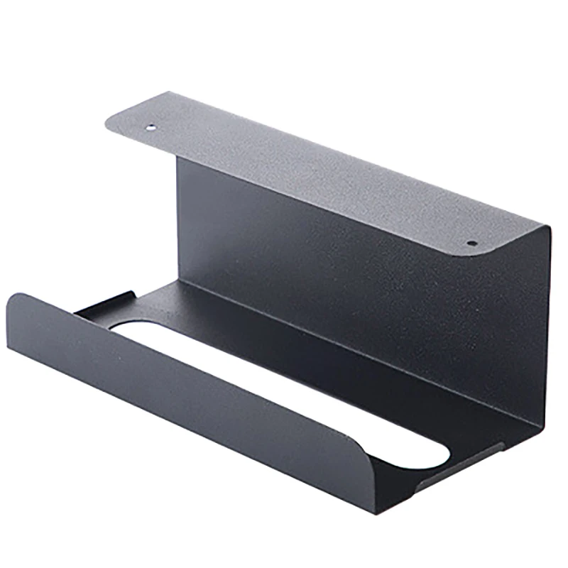 Tissue Box Under Cabinet Paper Towel Holder Multi-functional Iron Strong load-bearing Paper Towel Rack Desk Kitchen Accessories