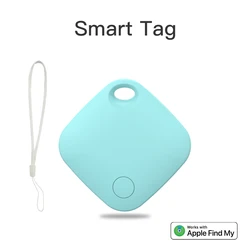 Advanced Smart Bluetooth GPS Tracker with Find My App Anti - Loss Alert System (Skyblue)