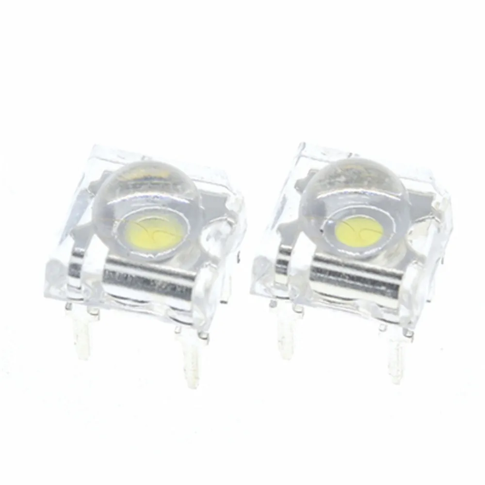 

50Pcs 5mm F5 Piranha LED White Red Green Amber Clear 5mm LED Diode Light-Emitting-Diodes 4-pins Piranha LED Diodos Brightness