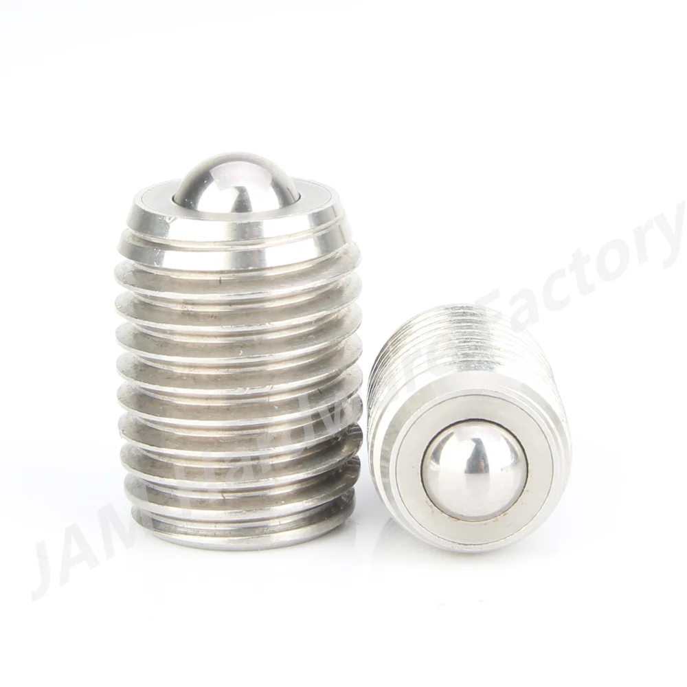 Conveyor Ball Roller Stainless Steel/POM Ball Transfer Unit MJ319/MJ320 Ball Rollers With Set Screw