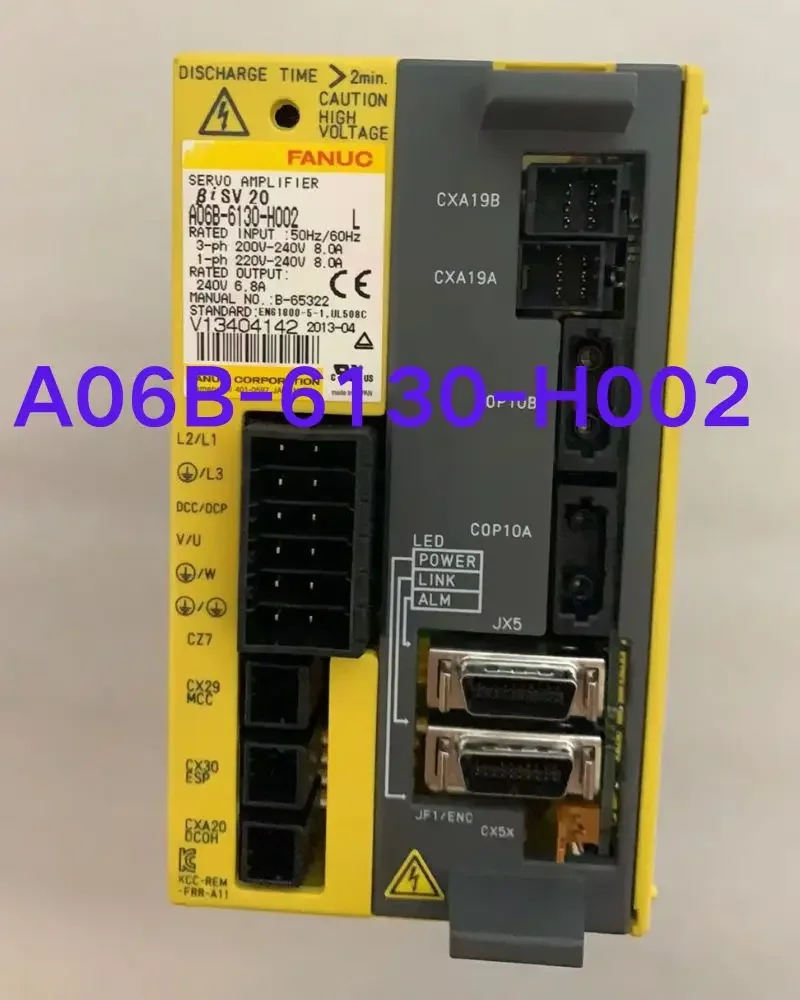 

A06B-6130-H002 б/у модуль усилителя сервопривода для Системы CNC