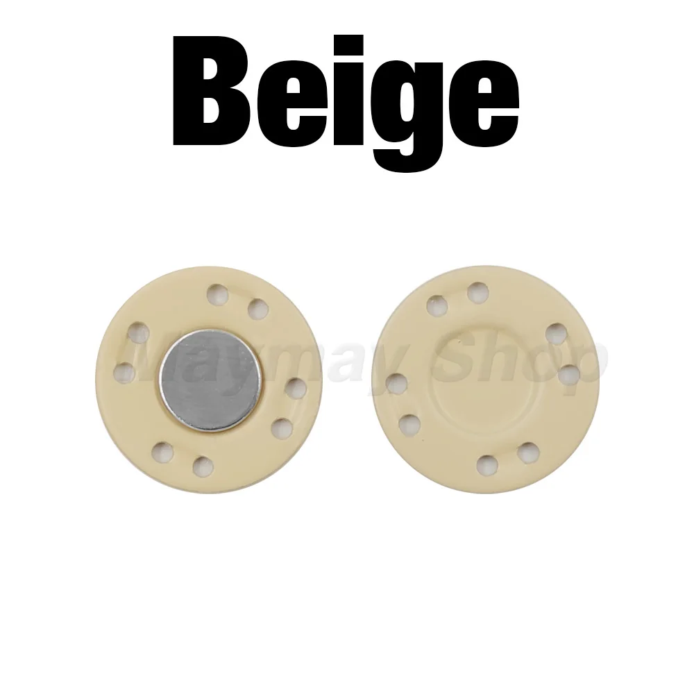Magnetic Button Set: 5 Pairs for Clothing and Craft Decoration