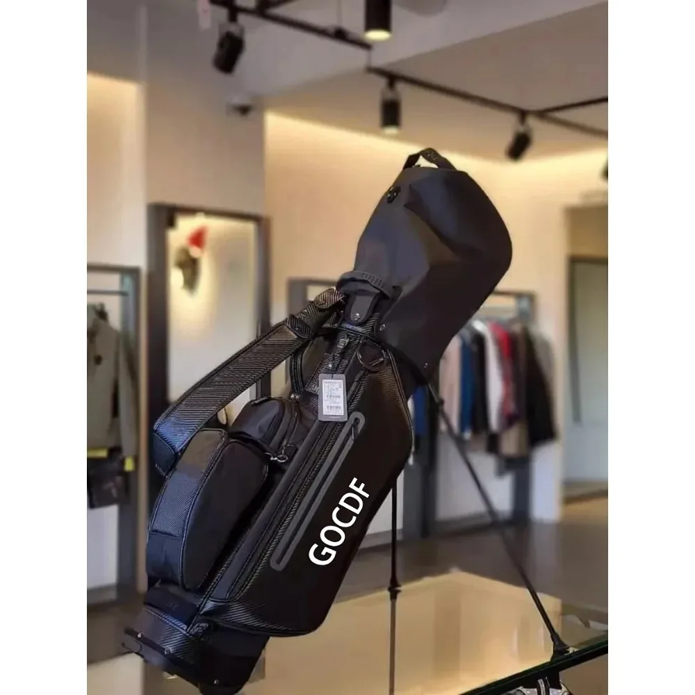 

2024 Korea's New Golf Bag High-quality Caddy Bag High-grade PU Material Light Golf Stand Bag 골프 가방