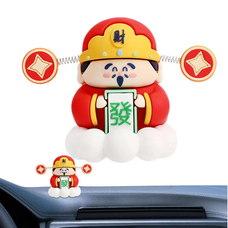 

Автомобильное Зеркало, подвесные аксессуары, силиконовое подвесное украшение для автомобиля, значимое декоративное украшение фэн-шуй, домашний декор на новый год