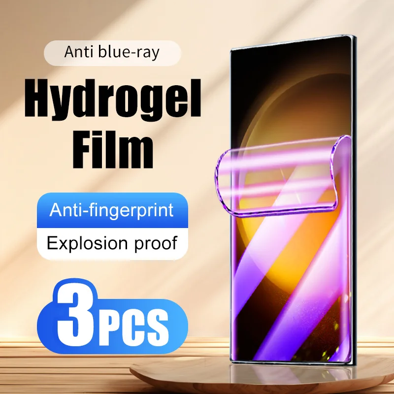 

Гидрогелевая пленка для Samsung Galaxy S23 Ultra S22 Plus S10 5G lite S20 S21 FE S8 S9 S10E, защитная пленка для экрана, не стекло, 3 шт.
