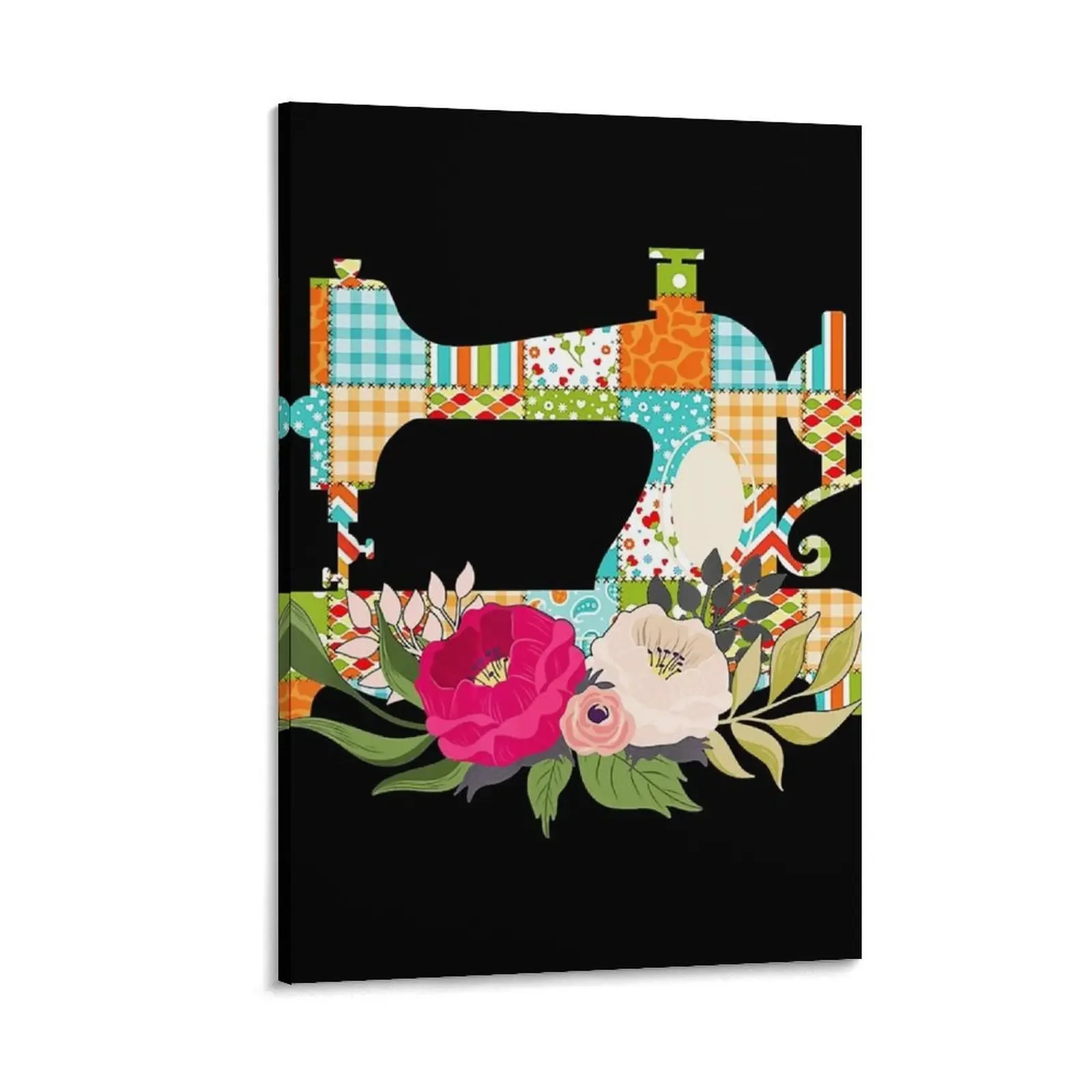 

Sewing Machine I Love Quilting Mom Grandma Aunt Mom Canvas Painting Decoration poster home decorations