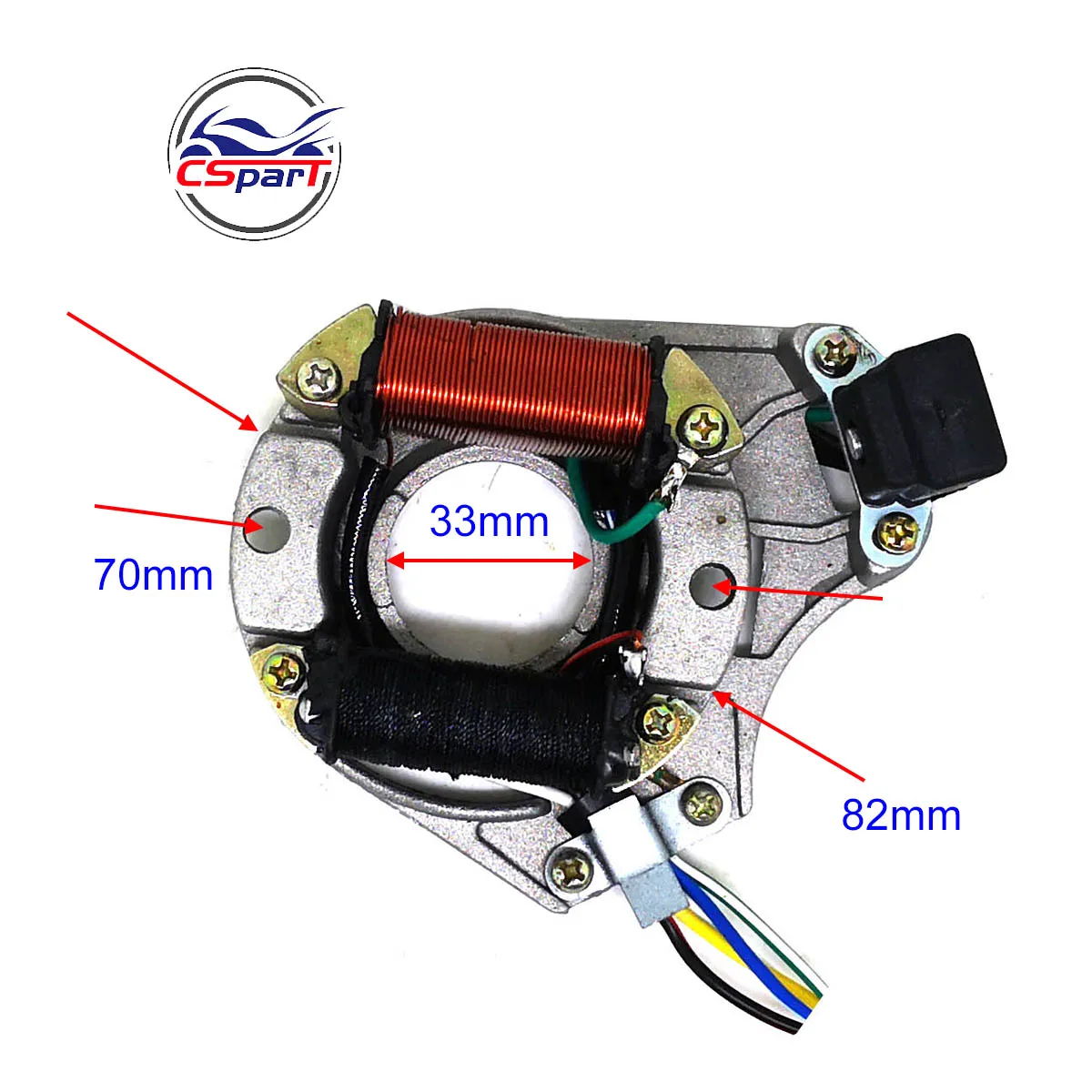 Capuchon De Moteur Remplacement Pour Quad/ATV 50cc à 125cc - Compatible TaoTao, SSR, Pit Bike, Go-Kart