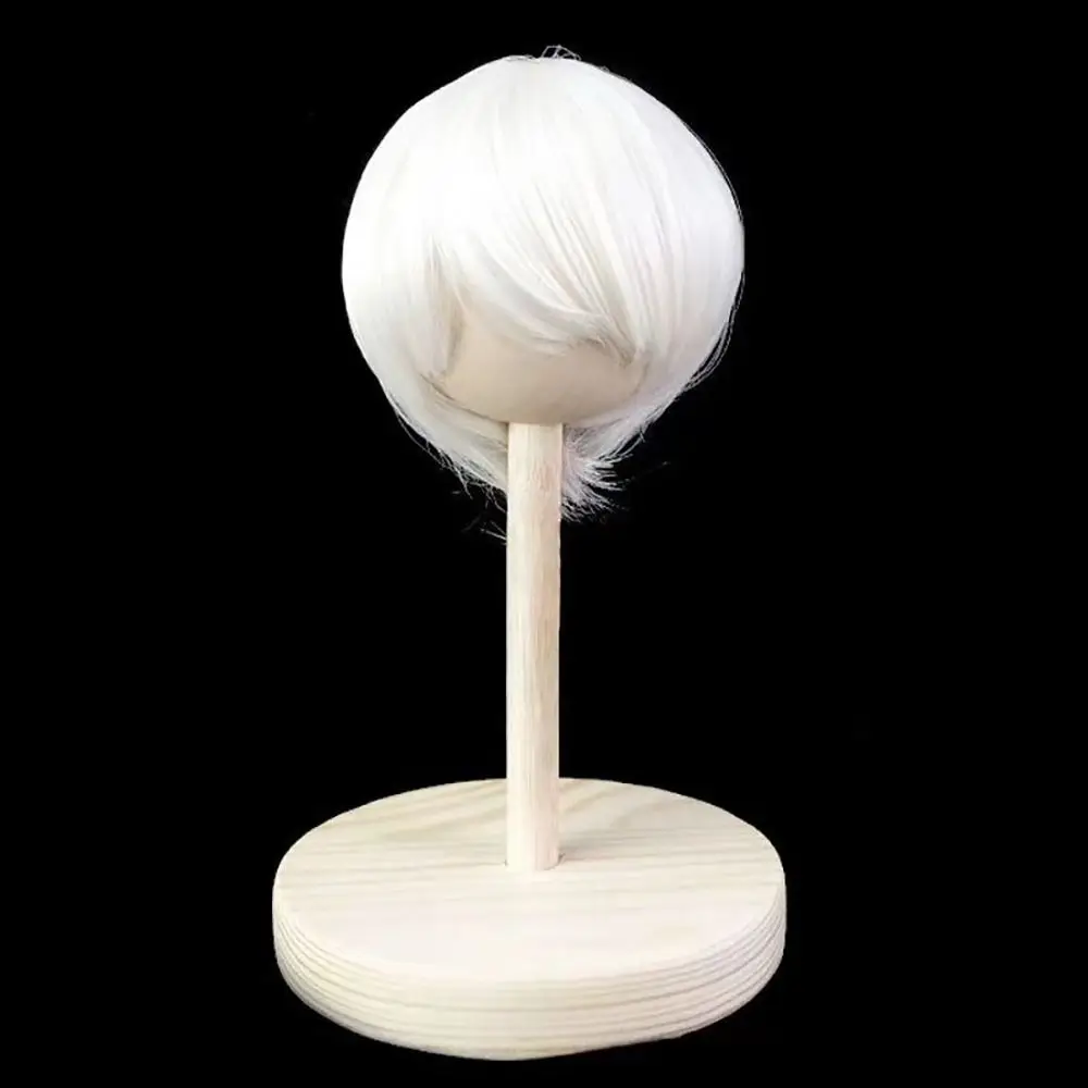 Puppe Perücke hoch für 1/6 BJD/SD Puppen 16,5-17,5 cm Kopfumfang Temperatur Faser gerade Welle kurze Haare austauschbare Perücke – Detail 3