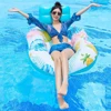 Pool Lounge Float Inflatable Pool Floats Ergonomic Floating Chair Comfortable Water Floating Recliner for Swimming Pool Lake 3