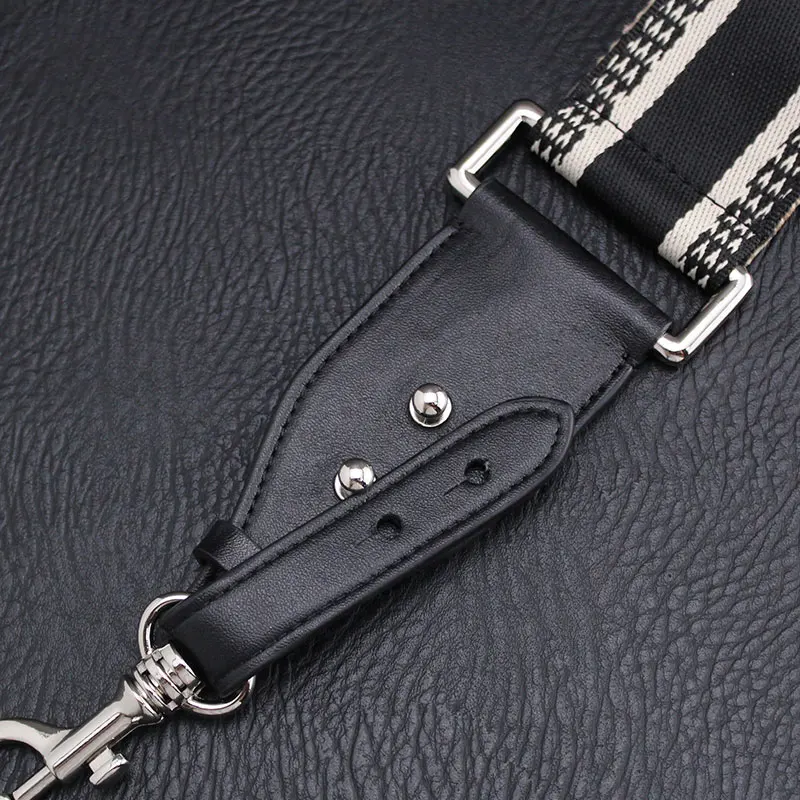Bag Strap Luxury Designer TINBERON Apply To Saddle Bag Canvas Shoulder Bag Straps Leather Bag Part Accessories Handbag Bag Strap
