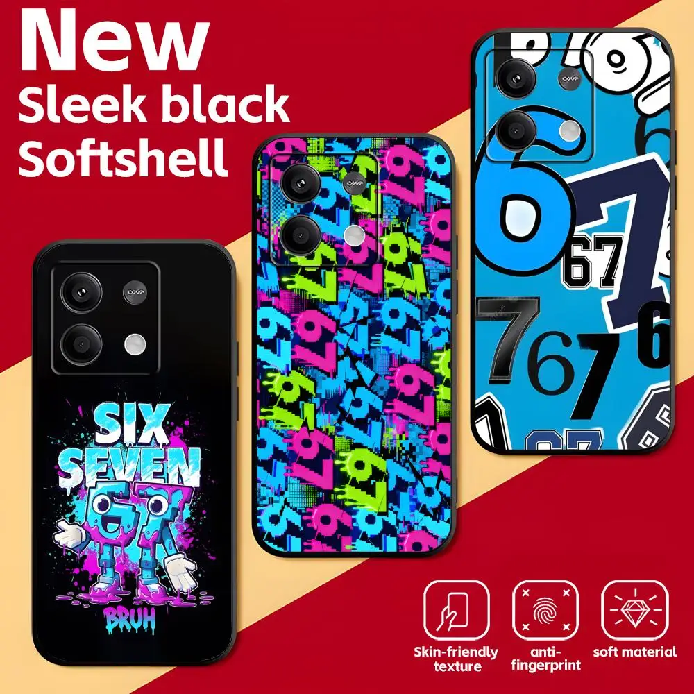 Sleek Black Soft Phone Case