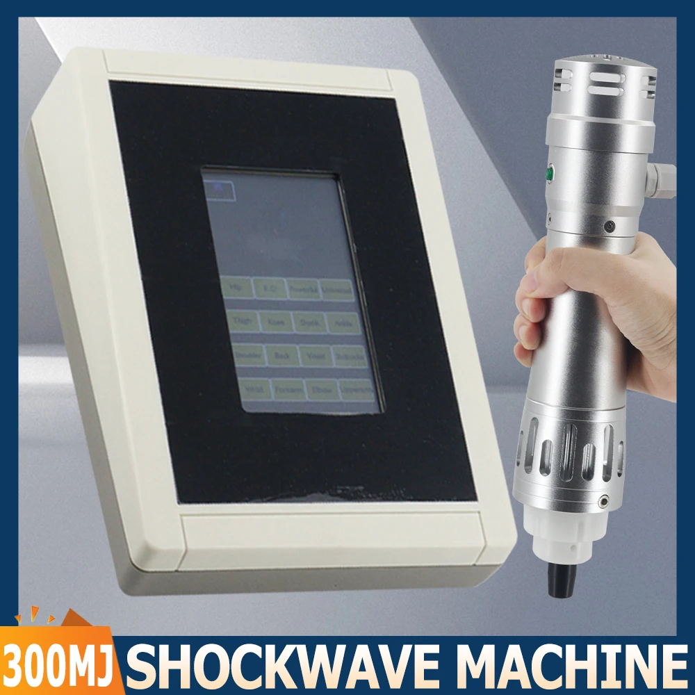 

300MJ Professional Shock Wave Therapy Machine Erectile Dysfunction ED Treatment Physiotherapy Body Pain Relief Shockwave Massage