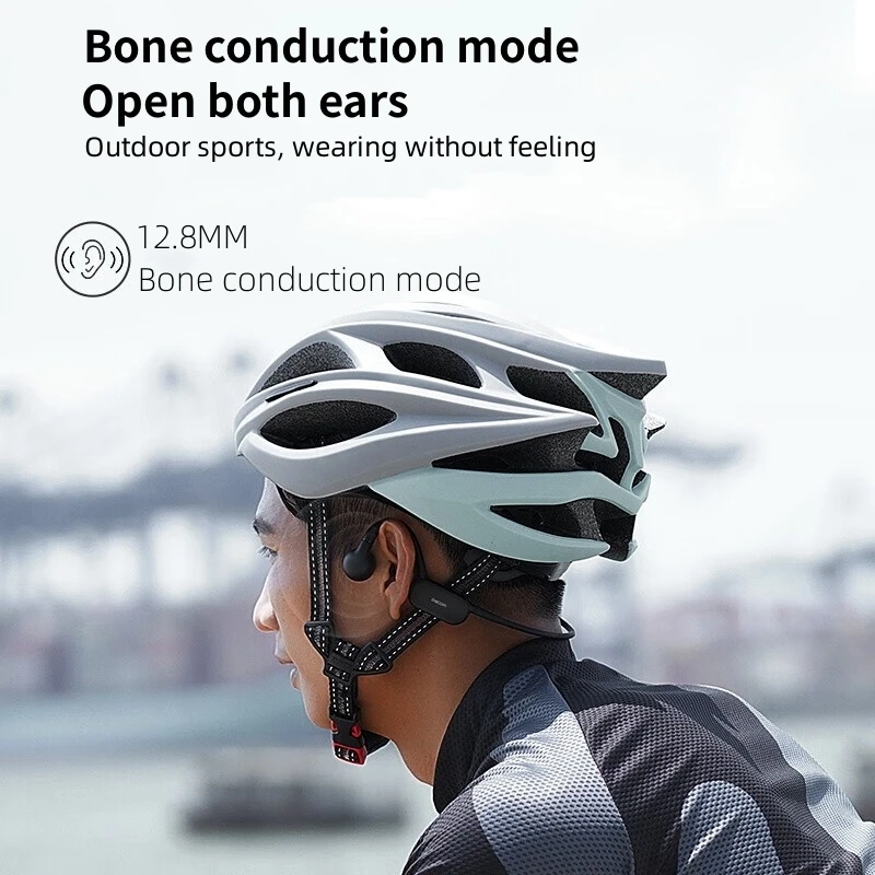 DACOM Bone Conduction Earphones 2 in 1 Dynamic Driver and Sport Bluetooth Headphone,IP66Waterproof,Noise Reduction,Bluetooth 5.0