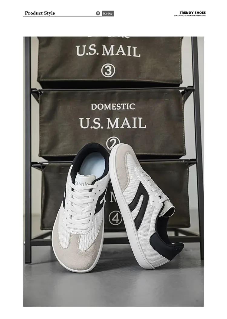 Unisex Barfuß-Laufschuhe mit Breiter Passform, Bestseller Sneakers für Paare mit Breiter Zehenbox – Detail 11