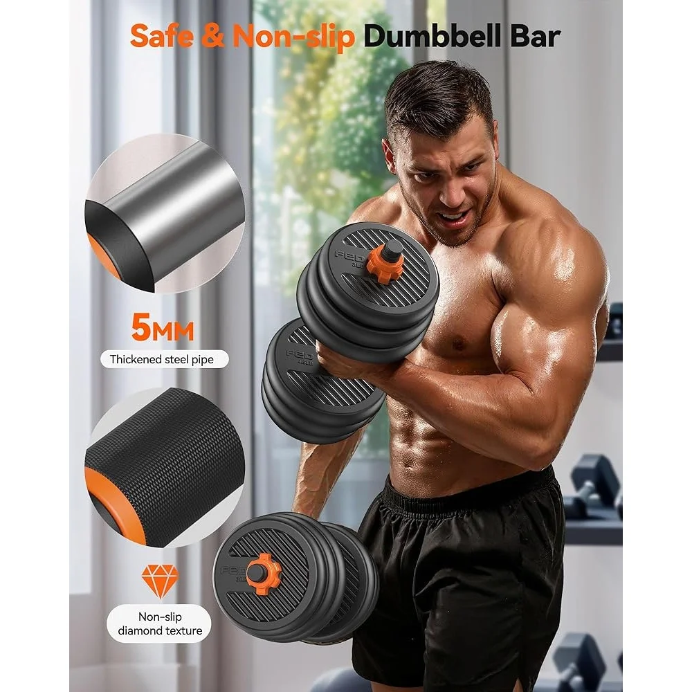 5-in-1 Adjustable Dumbbells 6