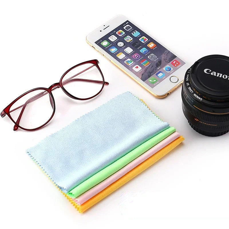 Microfiber Cleaning Cloth Microfiber Suede Cleaning Cloth For Computer Phone Screen Cameras Lens