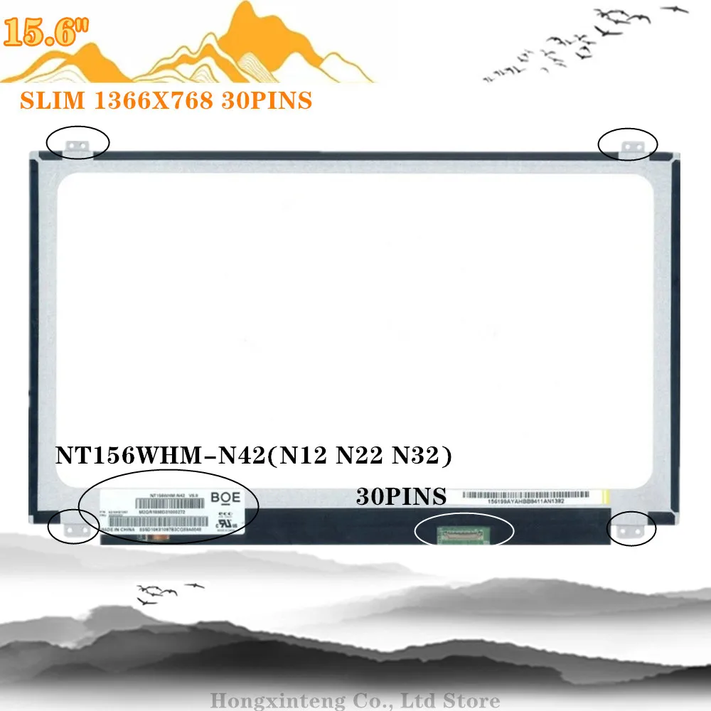 Laptop Display Nt156bge-ea2 B156xw04 V.7 V.8 Ltn156at39 37 Nt156whm-n12 B156xtn04.0 30pins Nt156whm-n42 - Imagem 2