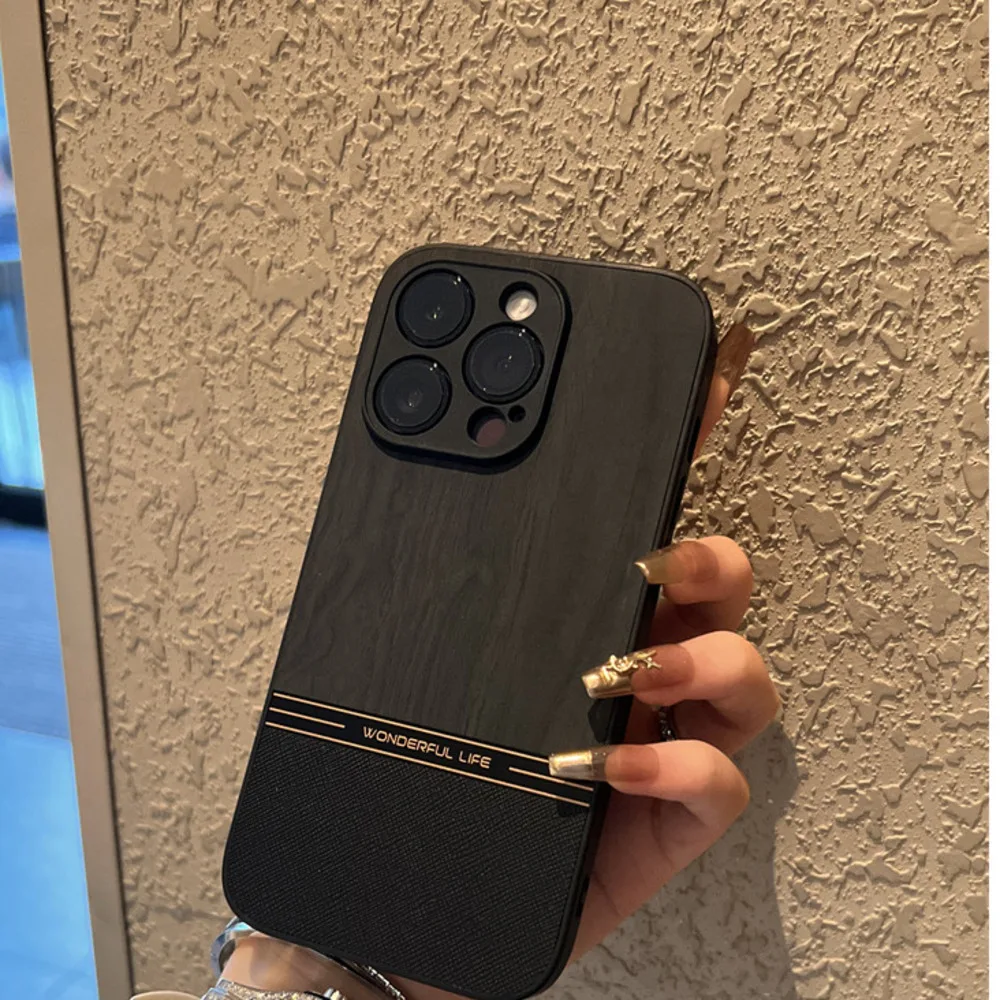 Schwaarz Shangruisu Lieder Handyshülle Nei iPhone Promax Premium 14 iPhone 13 Set 12 Komplett Package Lëns 15 Ultra Anti-Fall_voghion.com