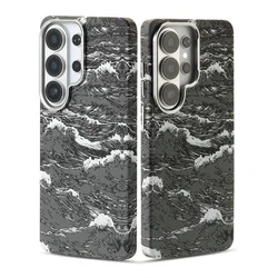 Ultra Slim Carbon Fiber Texture Case with Magnetic Wireless Charging Compatibility - Galaxy S26 (TXW - A)