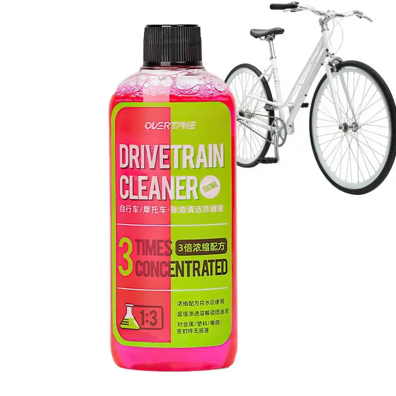 100mlBikeDrivetrainCleanerBicycleChainCleaningMaintenanceLiquidDegreaserSprayChain