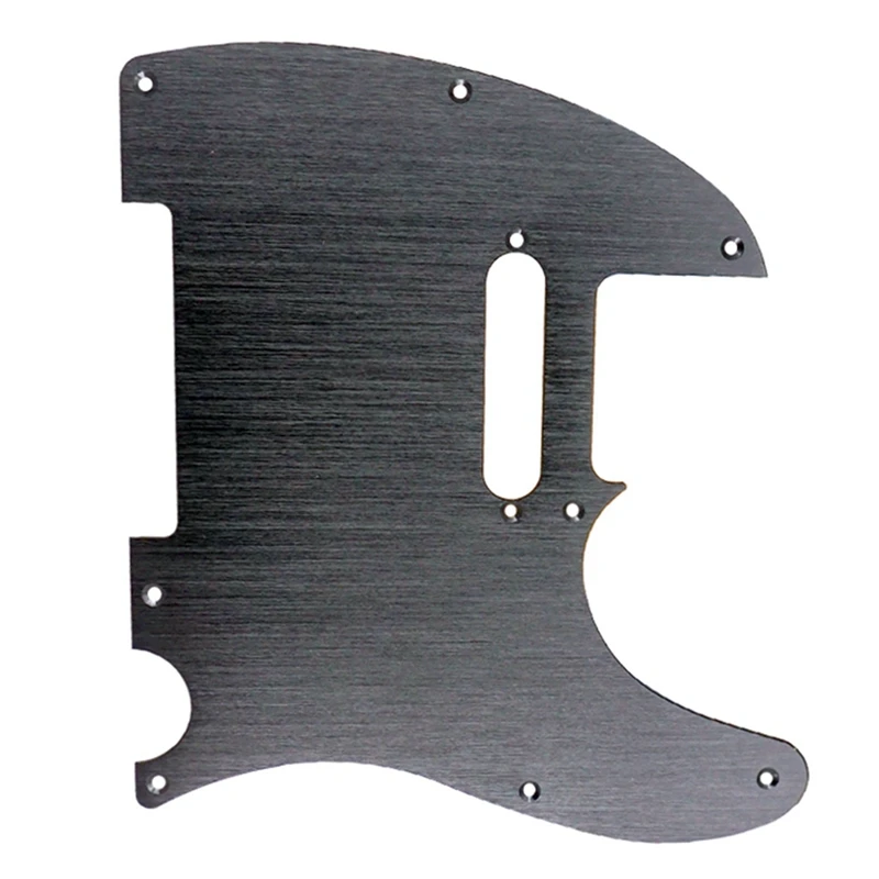 

2X Black 8 Hole Tele Guitar Pickguard Metal Pick Guard For Standard Telecaster Pickguard Replacement