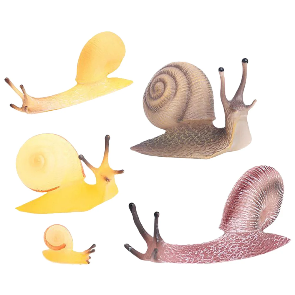 

Miniature Snail Figurine Plastic Animals Cake Toppers Model Fairy Garden Moss Ornaments