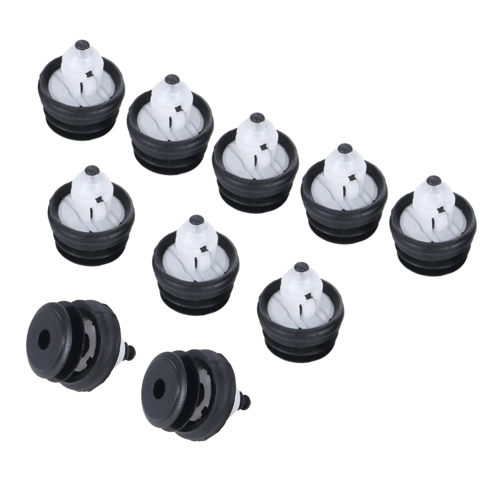 10Pcs 자동차 패스너 BWM G30 G11 G12 G01 자동 도어 패널 고정 클램프 클립 (씰 링 포함) 용 플라스틱 트림 클립 패스너 버클