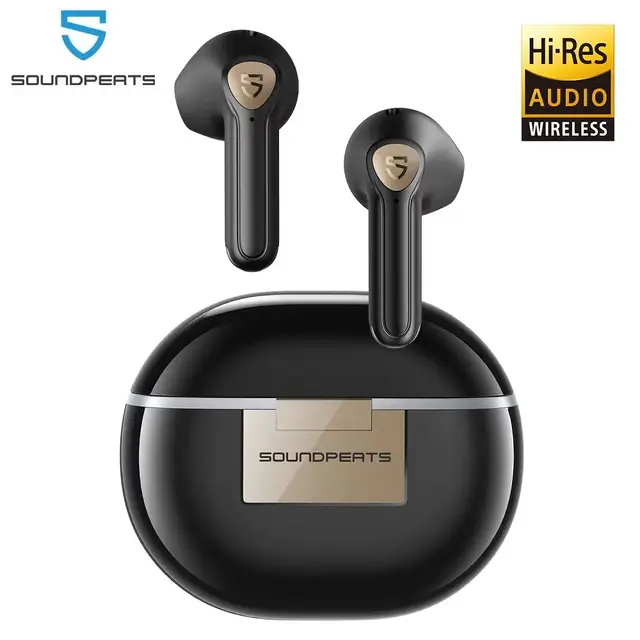 Беспроводные наушники SoundPEATS Air3 Deluxe HS Hi-Res Audio Bluetooth-наушники с LDAC, большой драйвер 14,2 мм, обнаружение вкладышей 1