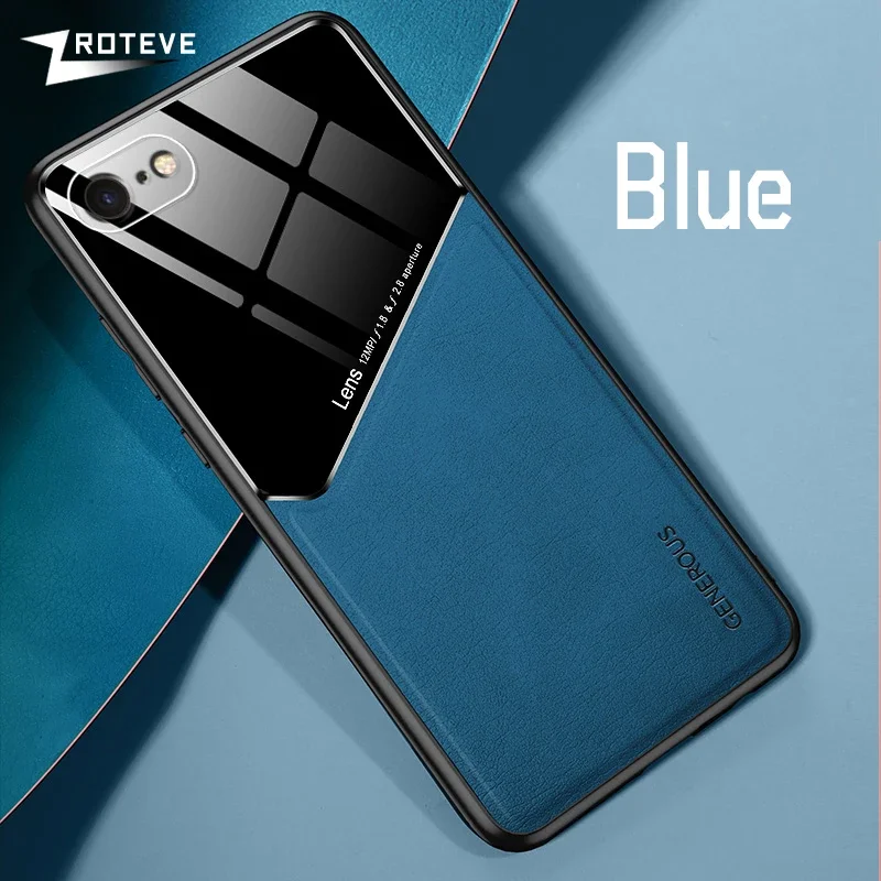 Zroteve Premium PU Leather Magnetic Hard Cover - Sleek Protective Phone Case