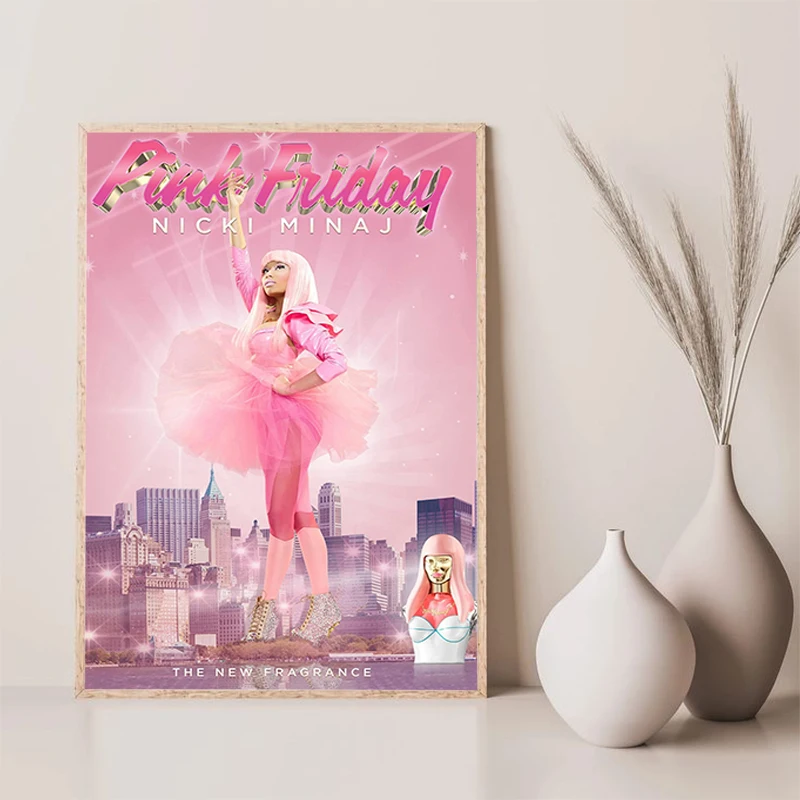 

Rapper Nicki Minaj Poster Posters for Wall Decoration Painting Home Decore With Free Shipping Canvas Room Decor Art Decorations