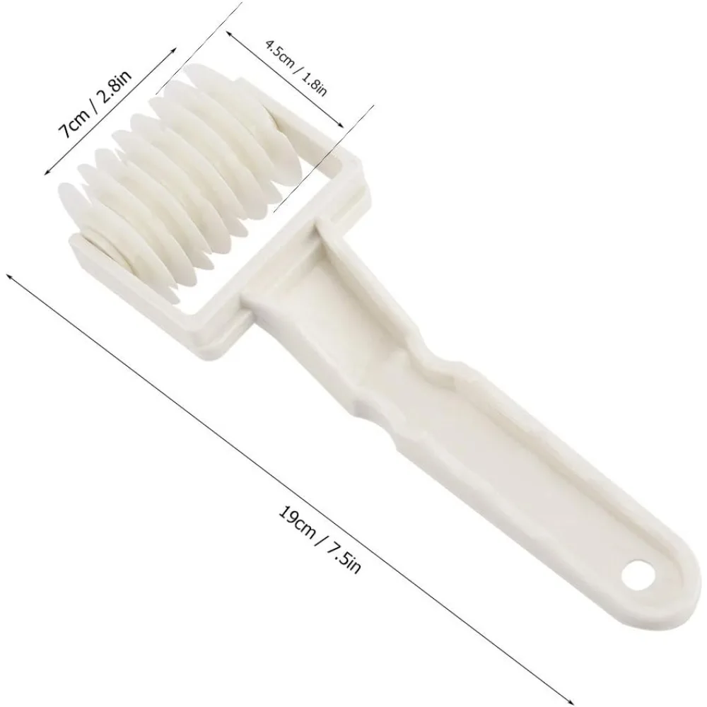 Dough Cutter Lattice Roller Pie Pizza Cookie Dough Roller Lattice Household Baking Pastry Tools Plastic Cutter