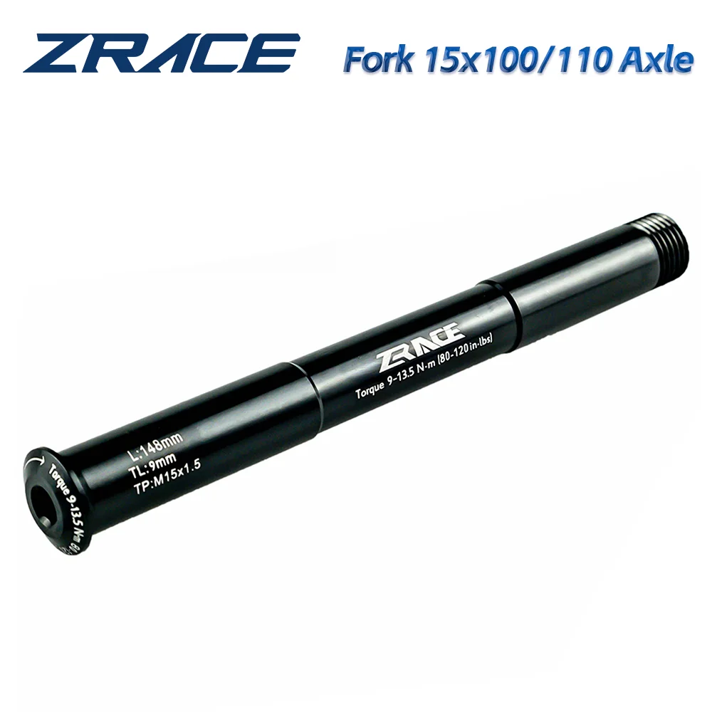 ZRACE MTB fork QR15x100 / QR15x110 Thru Axle Lever Accessories for ROCKSHOX / FOX 35g, 15x100 15x110 QR15 15*100 15*110
