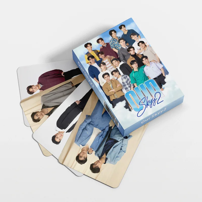 30Pcs Thai Drama Series Our Sky 2 LOMO Card Album Double Sided Photo Card Fans Collection Small Photocards Gift