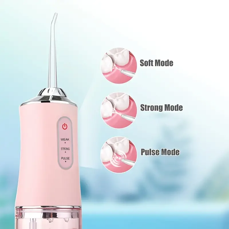 4pcs Electric Dental Flosser Oral Scaler