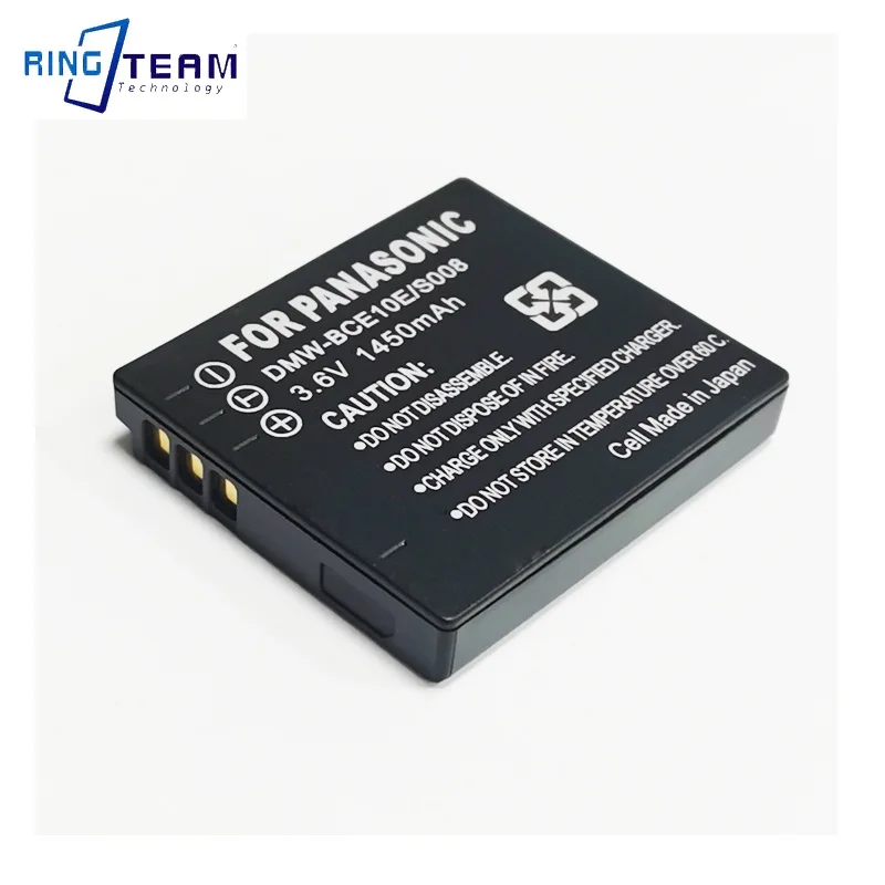Dmw-Bce10 Cga-S008A/1B Vw-Vbj10 Batteria Per Panasonic Telecamere Dmc-Fs3 Fs5 Fs20 Fx30 Fx33 Fx35 Fx36 Fx37 Fx38 Fx55 Fx500 Fx520