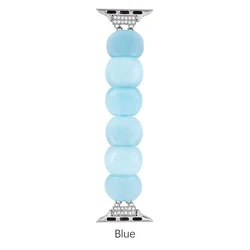 Elegant Crystal Elastic Band for Women - Stylish Watch Strap (Blue)