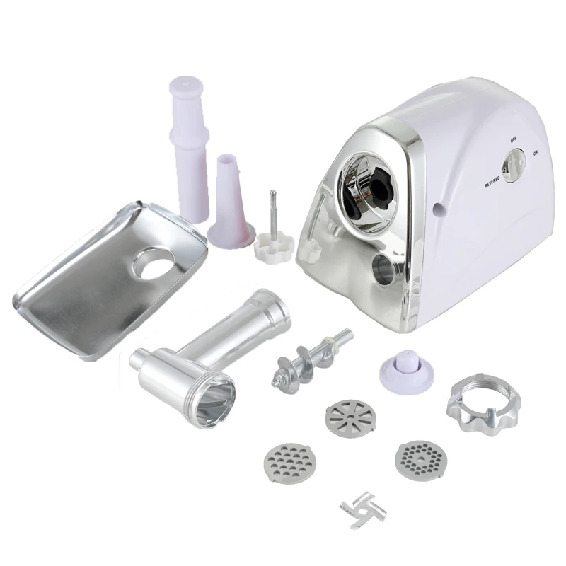 Winholder 3000W Grinder Machine For Kitchen Meat Grinder Food Processors Multifunctional Electric Grinder Stainless Steel White 3