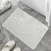 Indoor Diatomite Stone Bath Mat Diatom Mud Soft Mat Water Absorption Quick Drying Diatomite Stone Shower Mat Entryway Rugs 4