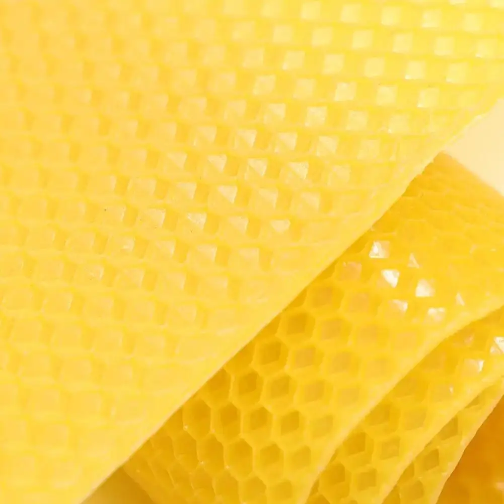 Bee Wax Foundation Bee Hive Wax Frames Base Sheets Comb Honey Frame Beeswax Sheets Beekeeper Equipment 10PCS beekeeping tools