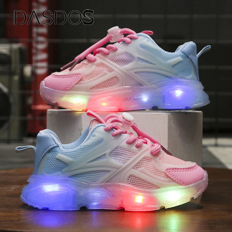 bezig Gestaag Billy Goat Glowing Sneakers Children Led Casual Shoes | Children's Glowing Sneakers -  Glowing - Aliexpress