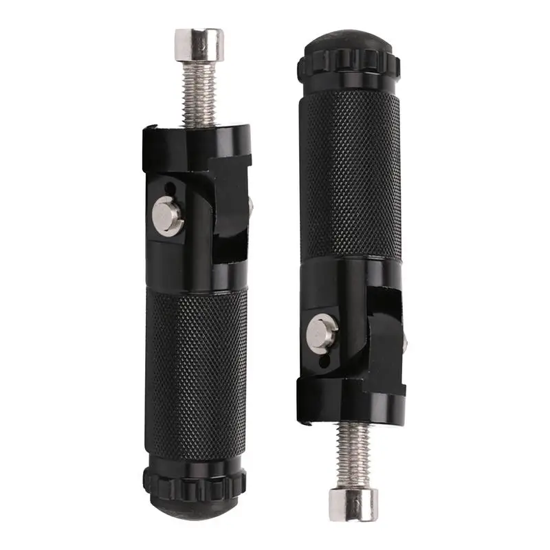 

2 Pieces Motorcycle Footpegs Aluminum Alloy Folding Foot Pedals Set Aluminum Alloy Foot Pedals Set Bike Accessories