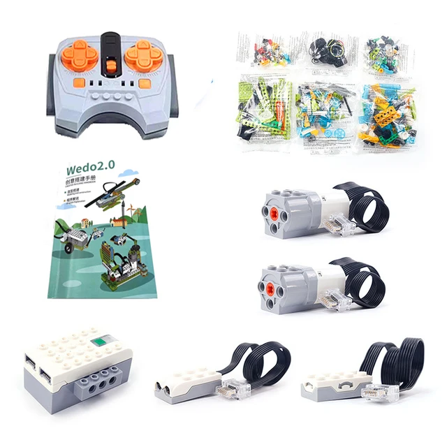 WeDo 2.0 Core Set RC Program Robotics STEAM Kit Compatible With lego 45300 Building Blocks DIY Educational Toys Christmas Gifts 3